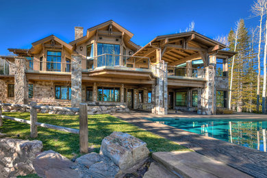 Minimalist exterior home photo in Salt Lake City