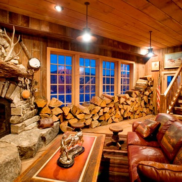 Idaho Timberframe - Game Room