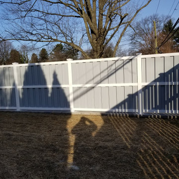 Colorado Semi Private Vinyl Fence