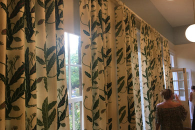 Bespoke Print Curtains for Oxford University Botanic Gardens