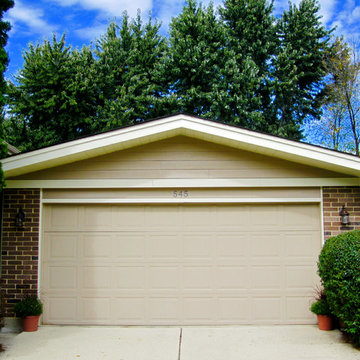 Split Level Home, James Hardie Siding, Wheaton, IL