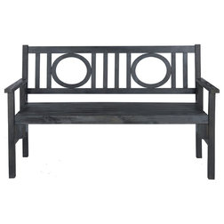 Transitional Outdoor Benches by Safavieh