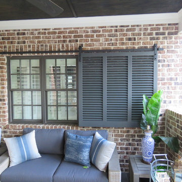 Unique Barn Door Bahama Shutter