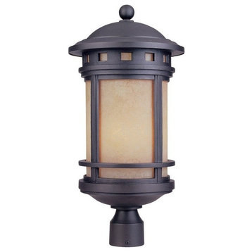 Designers Fountain 2396-AM-ORB Sedona - Three Light Outdoor Post Lantern
