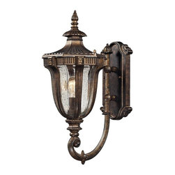 Elk Lighting - Elk Lighting 45060/1 Outdoor Sconce Lighting Sturgess Castle - Ceiling Lighting