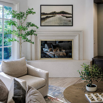 Los Gatos Refined Family Room • Atelier Noël