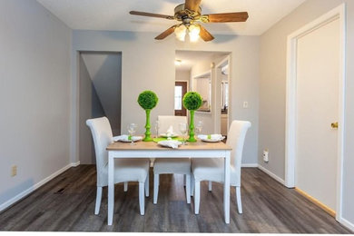 Photo of a contemporary dining room in Minneapolis.