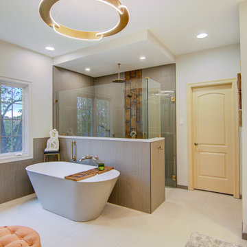 Elegant Bath Remodel with Luxurious Features