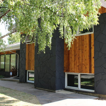 Exterior Masonry Repaint and Wood refinish/Staining
