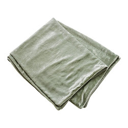 Fluid Velvet Throw - Throws
