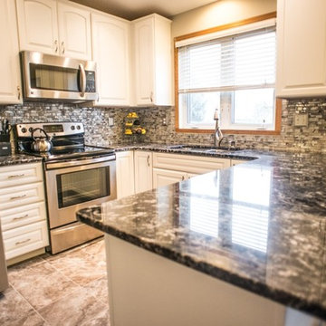 Boreal Black Granite tops