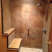 Master shower