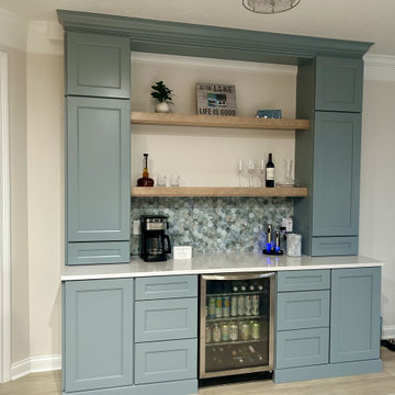 Jennifer's Glass Mosaic Backsplash