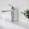 STYLISH Single Hole Bathroom Faucet, Polished Chrome