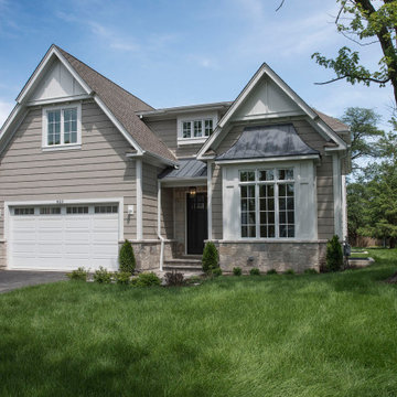 Front View of Transitional Home