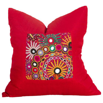 Havya Indian Silk Decorative Pillow