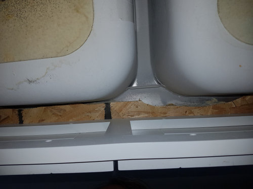 Quartz undermount kitchen sink falling (epoxy failing)