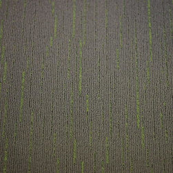 Nylon Carpet - Electric Waterfall TLC Green - Carpet Tiles