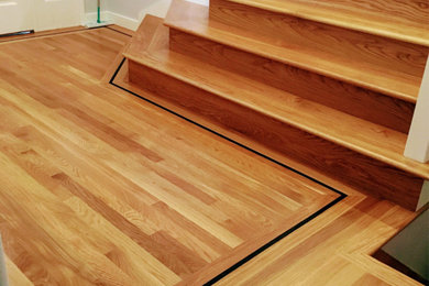 Inspiration for a staircase remodel in Seattle