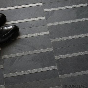 Zinc Beach Grass Floor Installation