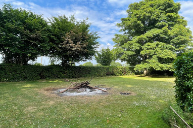 Traditional garden in Hertfordshire.