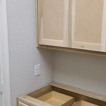 Utility Room Cabinets & Mud Bench