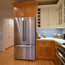 Kitchen splashback colours