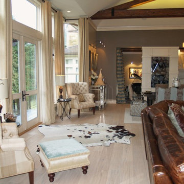 TEXAS GLAM - A GOLF COURSE RESIDENCE IN PORTLAND OREGON