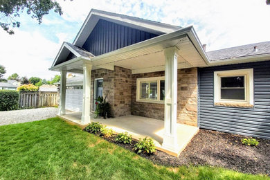 Example of a trendy exterior home design in Toronto