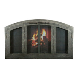 Custom Fireplace Door - Indoor Fireplaces