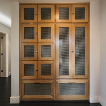 Entryway coat, stuff and shoe storage