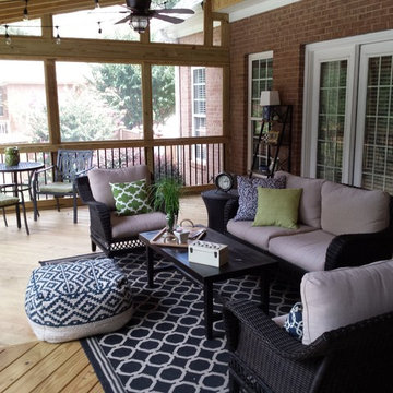 Stunning Shed Roof Screened Porch in Kathleen GA by Archadeck