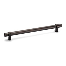 Cosmas - Bar Cabinet Pull, Oil Rubbed Bronze, Set of 10 - Cabinet And Drawer Handle Pulls