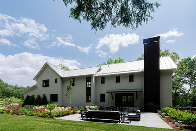 Example of a classic exterior home design in Burlington