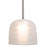 Besa Lighting - Besa Lighting 1TT-MITZI7FR-SN Mitzi 7 - 1 Light Cord Pendant - Canopy Included: Yes  Canopy DiMitzi 7 1 Light Cord Black Chartreuse GlaUL: Suitable for damp locations Energy Star Qualified: n/a ADA Certified: n/a  *Number of Lights: 1-*Wattage:40w Incandescent bulb(s) *Bulb Included:No *Bulb Type:Incandescent *Finish Type:Black