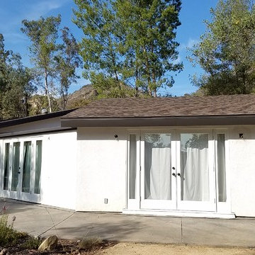 Calabasas Fascia Cladding and Square Rain Gutters