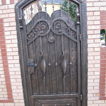 Wrought Iron Doors (Main Door)