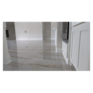 Caledonia Gold Polished Porcelain Tile