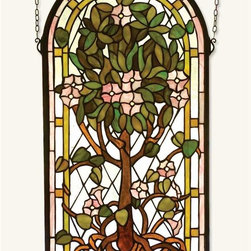 Hawthorne Leaded Glass Panel - Stained Glass Panels