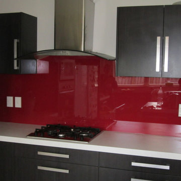 Custom Shaped Glass Splashbacks