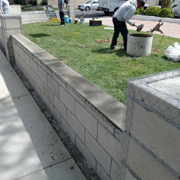 Rossmore - Block wall