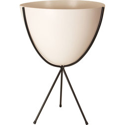 Transitional Outdoor Pots And Planters by Hip Haven