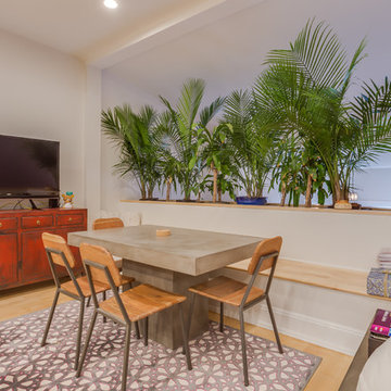 Two Level Condo Renovation with Roof Deck