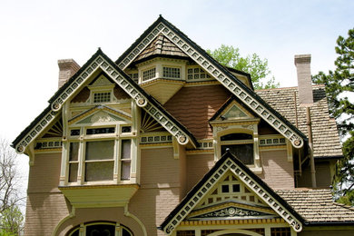 Example of a classic exterior home design in Denver