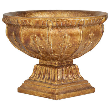 Traditional Gold Polystone Decorative Bowl 560297