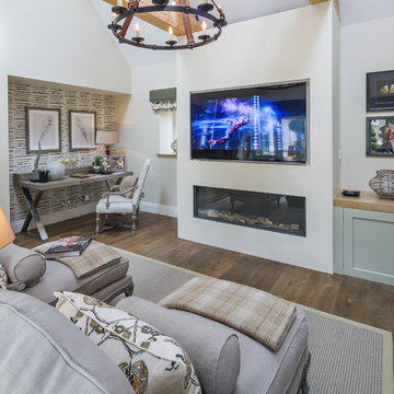 Stunning Cotswold Home featuring Antique Smoked Oak Flooring