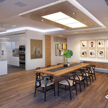 Dining Rooms by IndoTeak Design.