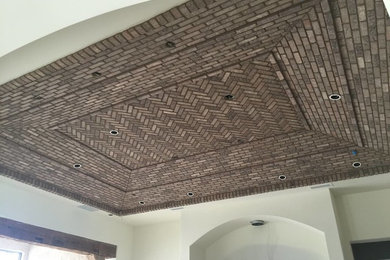 Unique Brick Ceiling in Arizona Home
