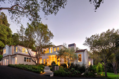 Contemporary exterior home idea in San Francisco