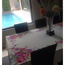 My tablecloth hand painted